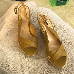 Bass wedges. Perfect color goes with most outfits and colors